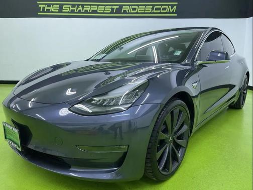 Silver 2020 Tesla Model 3 Performance