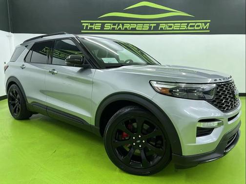 Silver 2020 Ford Explorer ST