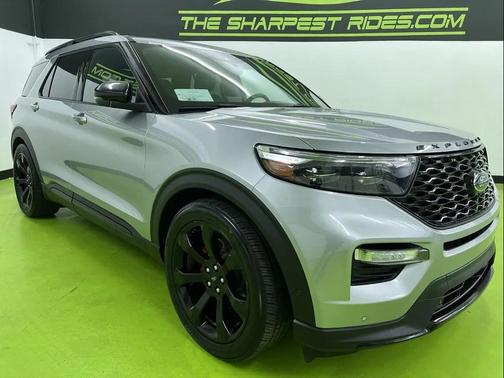 Silver 2020 Ford Explorer ST