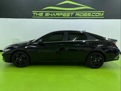 Black 2026 Hyundai ELANTRA Sport