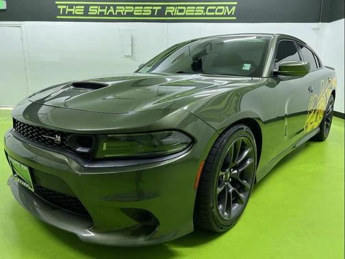 Green 2022 Dodge Charger Scat Pack