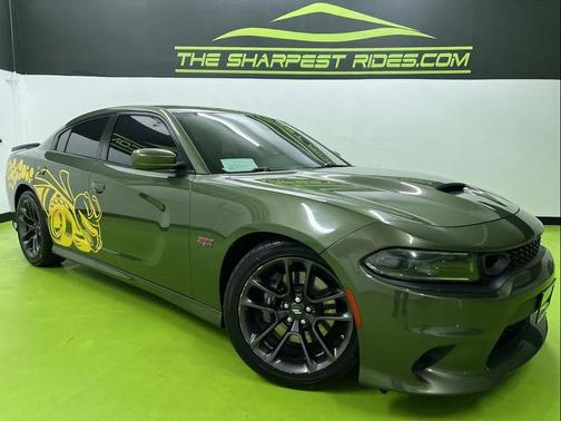 Green 2022 Dodge Charger Scat Pack