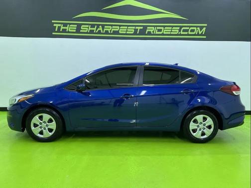 Blue 2018 Kia Forte LX