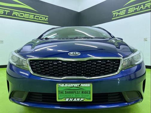 Blue 2018 Kia Forte LX