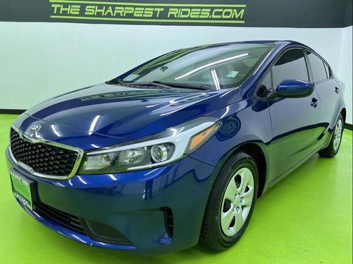 Blue 2018 Kia Forte LX