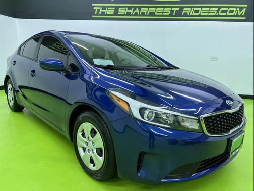 Blue 2018 Kia Forte LX