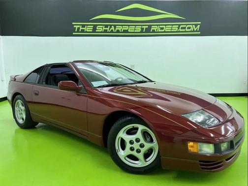 Red 1990 Nissan 300ZX Turbo