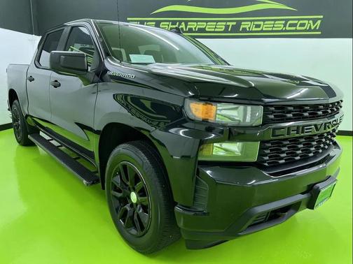 Black 2019 Chevrolet Silverado 1500 Custom