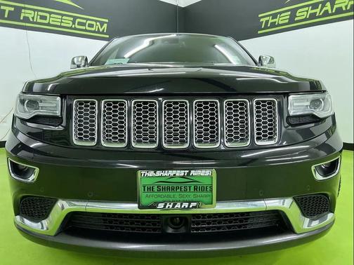 Black 2015 Jeep Grand Cherokee Summit