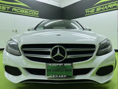 White 2016 Mercedes-Benz C-Class C 300 4MATIC