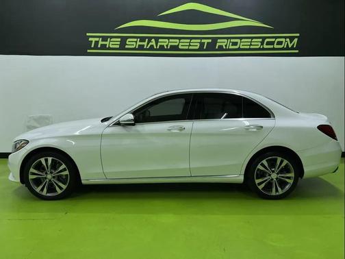 White 2016 Mercedes-Benz C-Class C 300 4MATIC