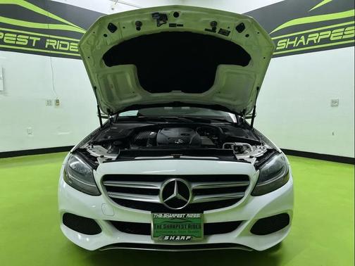 White 2016 Mercedes-Benz C-Class C 300 4MATIC
