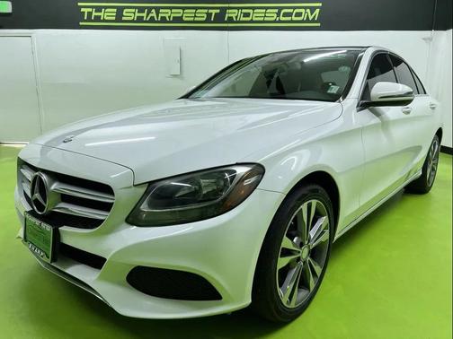 White 2016 Mercedes-Benz C-Class C 300 4MATIC