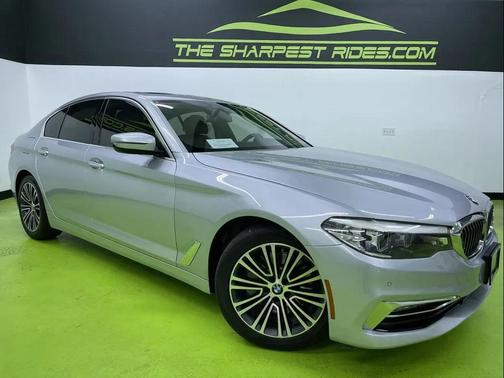 Silver 2018 BMW 530