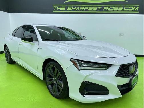White 2023 Acura TLX A-Spec