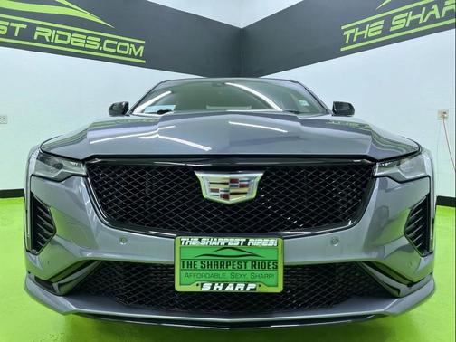 Gray 2022 Cadillac CT4 Sport