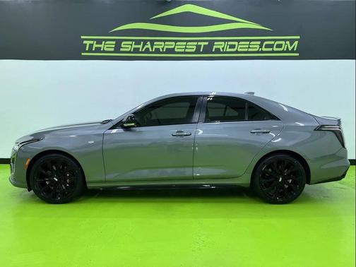 Gray 2022 Cadillac CT4 Sport