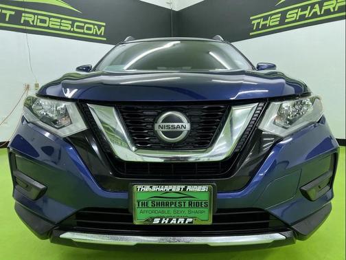 Blue 2018 Nissan Rogue SV