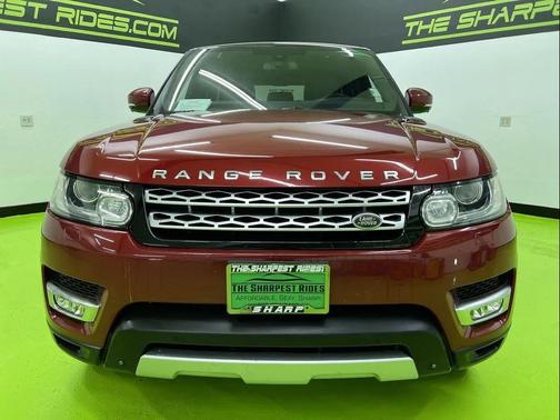 Red 2015 Land Rover Range Rover Sport Supercharged HSE