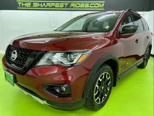 Red 2020 Nissan Pathfinder SV 2WD