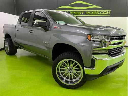 Gray 2021 Chevrolet Silverado 1500 LT