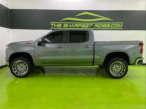 Gray 2021 Chevrolet Silverado 1500 LT