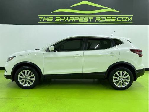 White 2020 Nissan Rogue Sport S