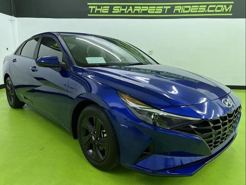 Blue 2022 Hyundai ELANTRA SEL