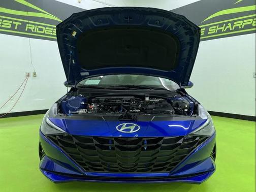 Blue 2022 Hyundai ELANTRA SEL