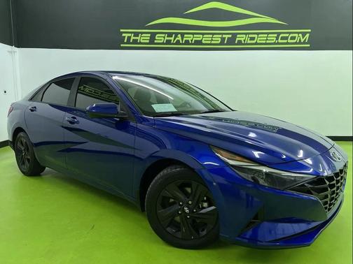 Blue 2022 Hyundai ELANTRA SEL