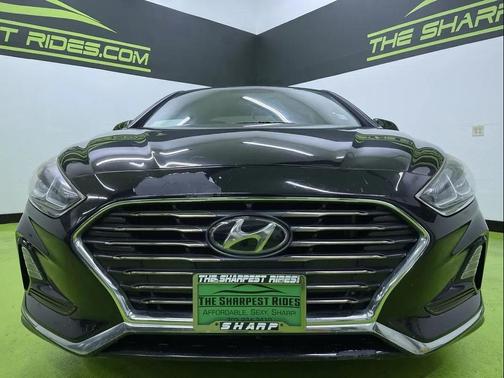 Black 2018 Hyundai SONATA SE