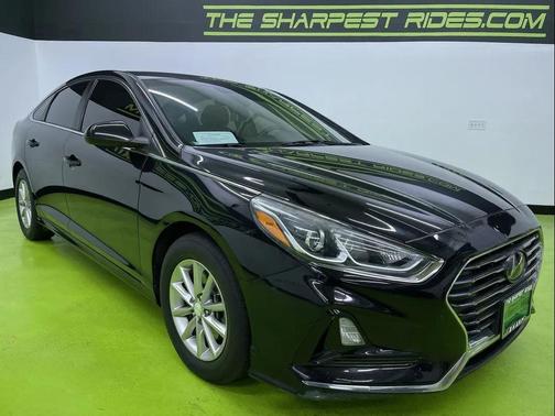 Black 2018 Hyundai SONATA SE