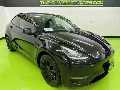 Black 2021 Tesla Model Y Long Range Dual Motor All-Wheel Drive