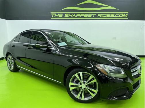Black 2015 Mercedes-Benz C-Class