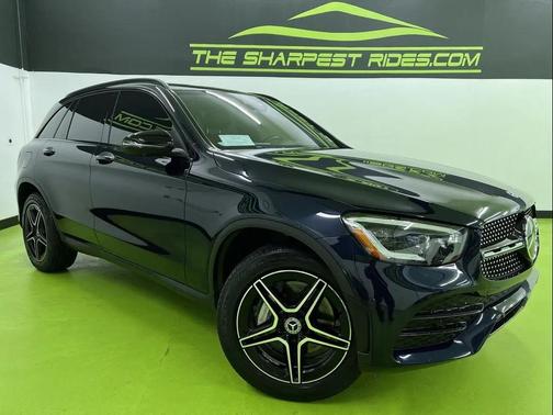 Blue 2022 Mercedes-Benz GLC 300 4MATIC