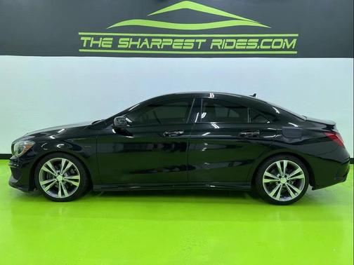 Black 2016 Mercedes-Benz CLA-Class Base
