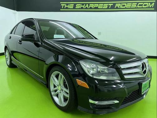Black 2013 Mercedes-Benz C-Class C 300 4MATIC Sport