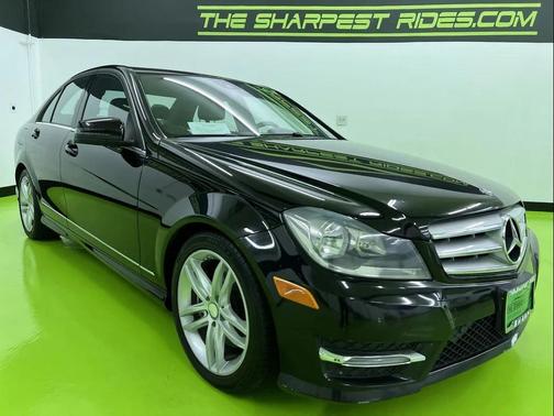 Black 2013 Mercedes-Benz C-Class C 300 4MATIC Sport