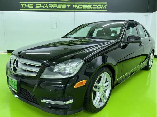 Black 2013 Mercedes-Benz C-Class C 300 4MATIC Sport