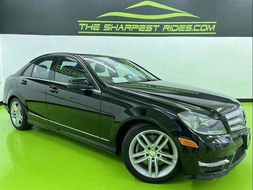 Black 2013 Mercedes-Benz C-Class C 300 4MATIC Sport