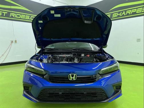 Blue 2023 Honda Civic Sport