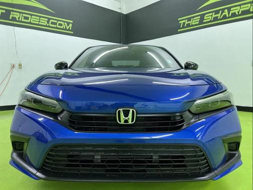 Blue 2023 Honda Civic Sport