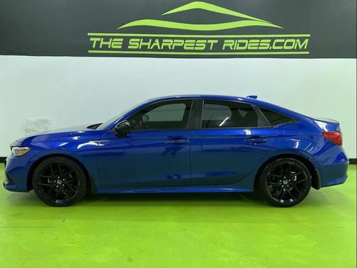 Blue 2023 Honda Civic Sport