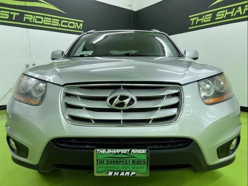 Silver 2010 Hyundai SANTA FE Limited