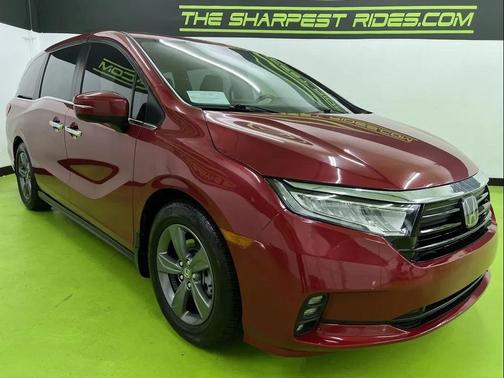 Red 2022 Honda Odyssey EX-L