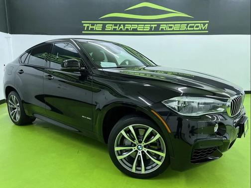 Blue 2019 BMW X6 xDrive50i