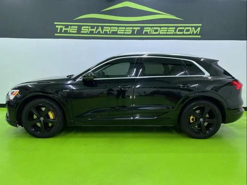 Black 2019 Audi e-tron Premium Plus