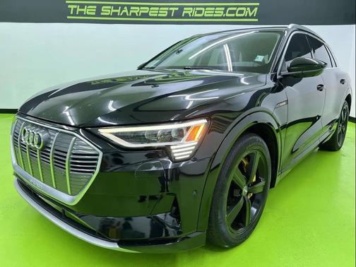 Black 2019 Audi e-tron Premium Plus