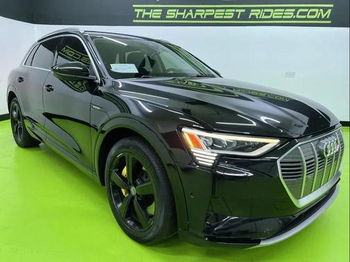 Black 2019 Audi e-tron Premium Plus