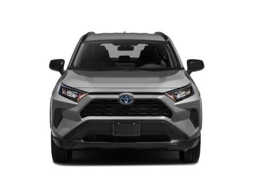 White 2021 Toyota RAV4 Hybrid LE